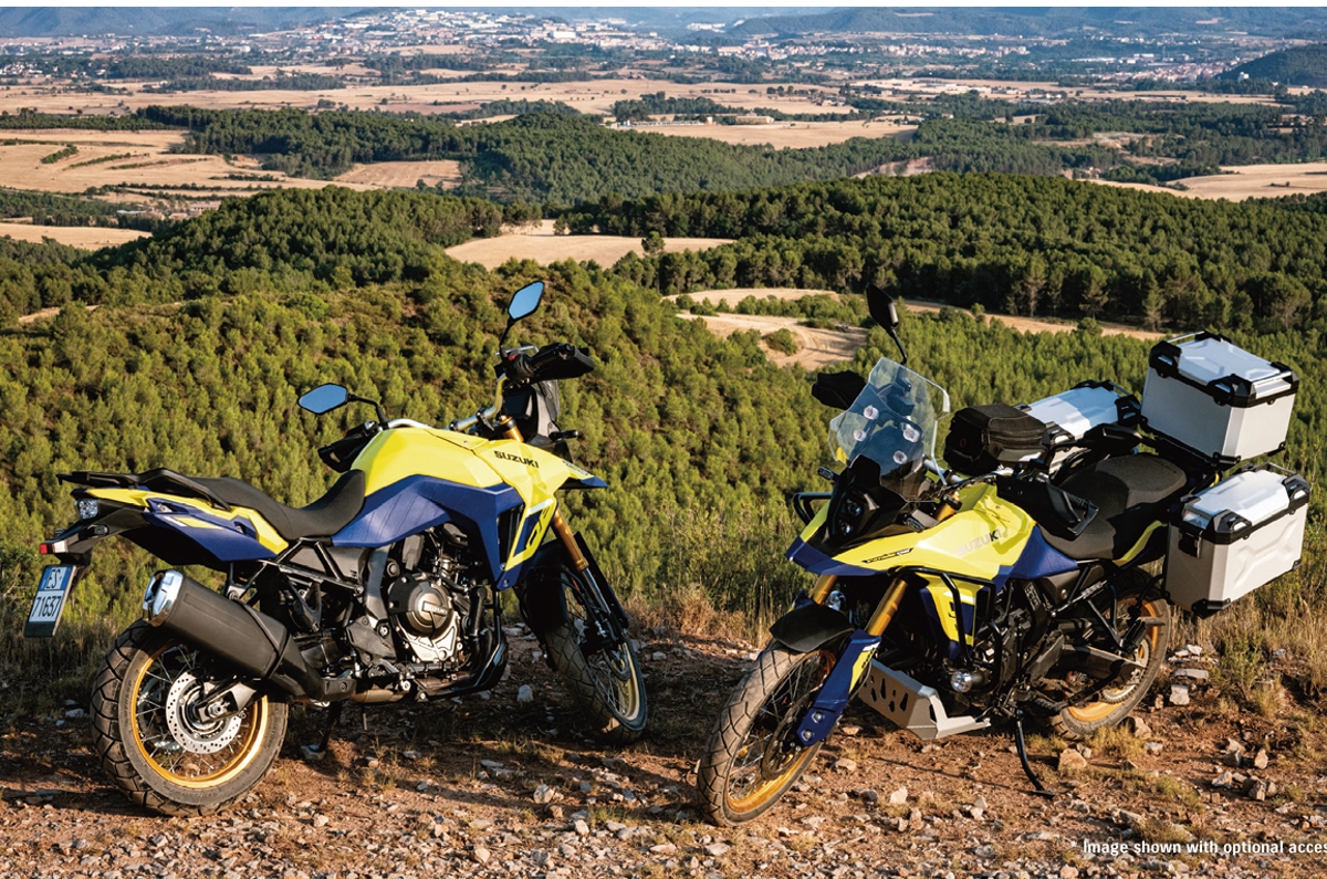 Suzuki V-Strom 800 DE unveiled.